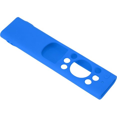 Coque de protection en silicone antichoc pour télécommande solaire Samsung TM2180EcoBN59 (bleue) (1/5)