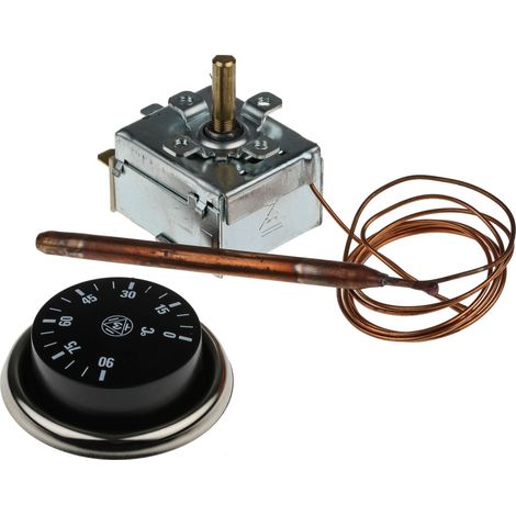 Thermostat, RS PRO Capillaire, 0°C à 90°C, 1 RT ( Prix pour 1 ) (1/4)