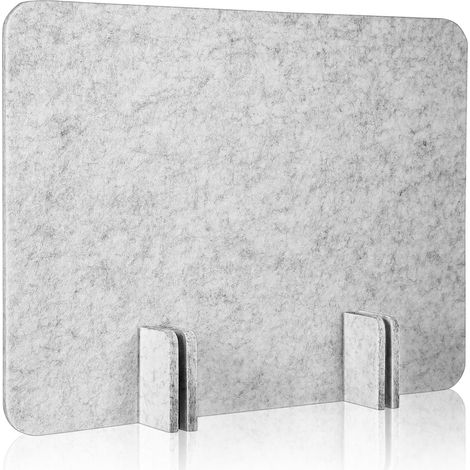 Paravent de bureau, protection contre le bruit, tableau lumineux, séparateur de bureau, cloison de séparation, écran de bureau, panneaux pour le bureau (1/5)