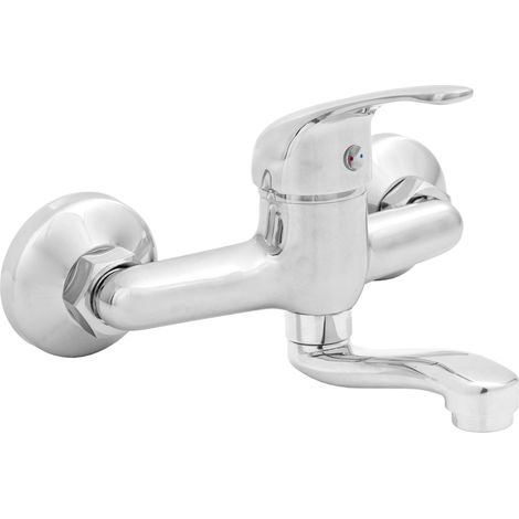 Grifo de fregadero Invena Mitris, caño de 15 cm.