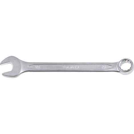 Clé plate finition satinée 12 mm CRV - CS DIN3113A(10/150) (1/2)