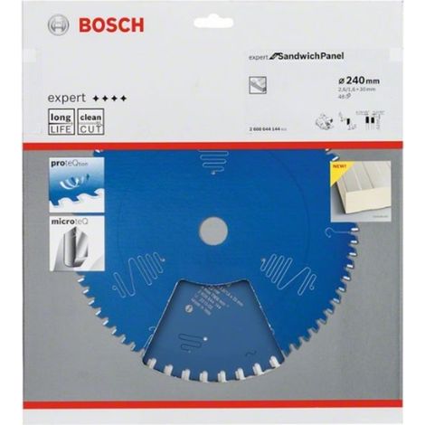 Hoja de sierra circular.Expert SP 240x2,6x30mm Z48 TF Bosch
