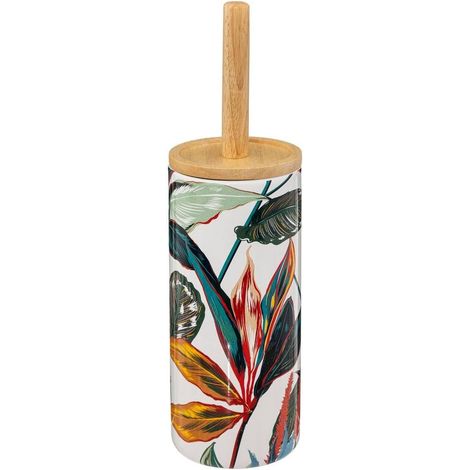 Brosse WC avec Support en céramique déco Palawan - Five (1/5)
