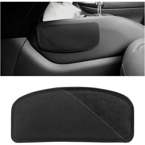 Lntyq Accoudoir de Porte de Voiture, Coussin pour Accoudoir de Voiture, Coussin de Support de Genou de Console Latérale Coussin de, Universel Accessoires Intérieurs de Voiture(Noir) (1/4)
