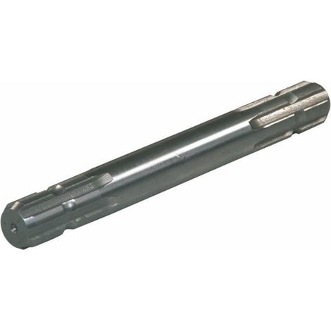 Lem Select – Arbre cannelé double 1' 3/8 Z6 – Longueur 200mm – Diamètre 35mm – Pour espaces confinés et chantiers humides