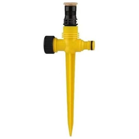Lot de 4 arroseurs automatiques 360° - Asperseur d'arrosage réglable avec brumisateur - Système d'irrigation pour pelouse et Jardin - Raccord Rapide - Arrosage extérieur Automatique (1/3)