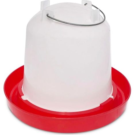 Eau potable, poignée métallique de 5 litres, eau de volaille d'eau potable Eau de volaille à grande capacité Convient pour l (1/4)