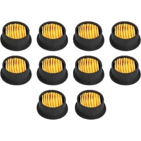 10 éléments filtrants de rechange pour compresseurs d'air, 58 mm x 24 mm, pièces de rechange internes pour compresseurs d'air, éléments filtrants pour compresseurs à piston (1/5)