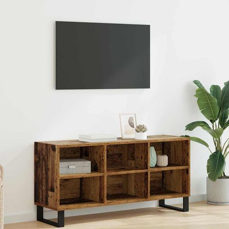 TV-Schränk Altholz 103,5 x 30 x 50 cm Holzwerkstoff