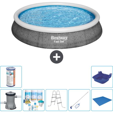 Bestway Bestway Fast Set Ronde - 396x84 cm - 8-pièces  S21451 (1/5)