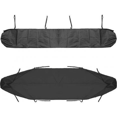 1PC 4 m Sac de Protection pour Store Banne(Noir),Housse de Protection Anti-poussière pour auvent de terrasse Noir Housse de Rangement pour cour et jardin (1/4)