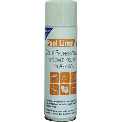 Colle pour feutre POOL LINER - Aérosol 500 ml - Astralpool (1/2)