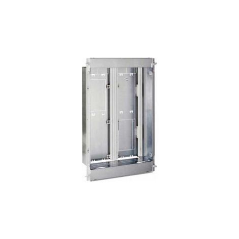 Legrand – Bac d'encastrement métal pour coffret 2 x 4 rangées – Accueille 13 modules – Installation dans cloison sèche – Dimensions 521 x 757 x 166 mm