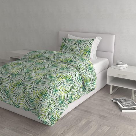 Parure Housse de Couette imprimée, Microfibre, Simple (1/4)