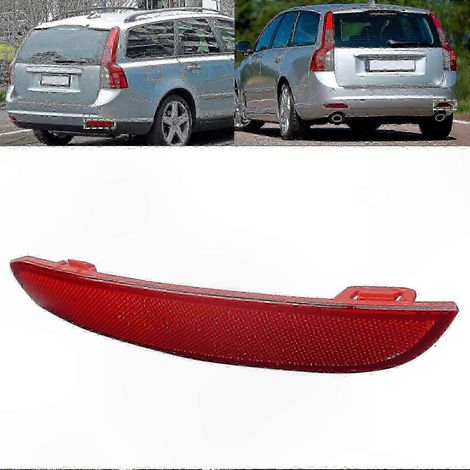 S40 V50 Heckstoßstangenreflektor ohne Leuchteinheit 2008-2015 (1/5)