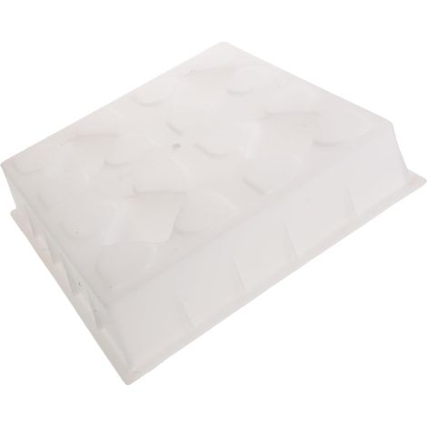 4trous Moule à Pavés Polypropylène Renforcé pour Béton Forme Réutilisable pour Allée de Jardin et Terrasse Gabarit de Brique pour Chemin Pelouse et Aménagement Extérieur (1/5)