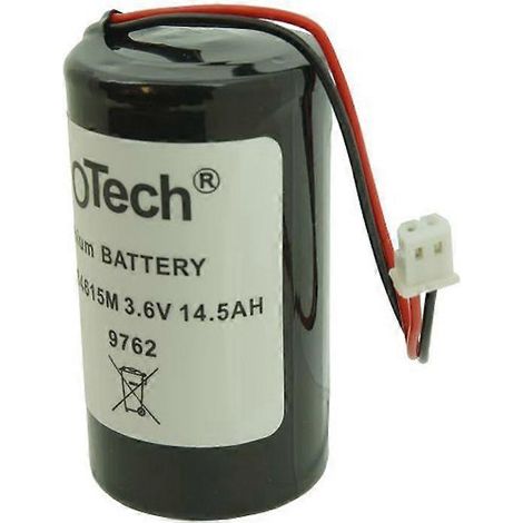 Compatible avec les batteries d'alarme VISONIC 0-9912K