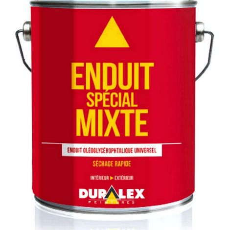Enduit Gras mixte de finition DURALEX en pâte spécial laque  Conditionnement: 6 kg