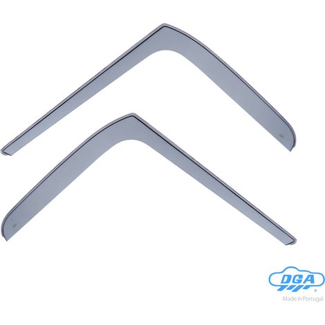 Set deflettori aria anteriori ad incastro, tipo lungo - compatibile per Iveco Daily (05/9905/14)