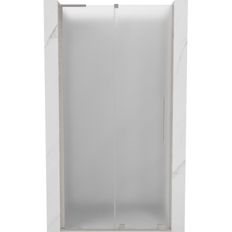 Mexen Velar L porte de douche coulissantes 110 cm, givré, nickel brossé - 871-110-003-31-97 (1/5)