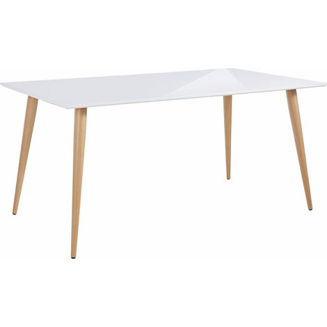 AspenBanc de salle à manger en tissu anthracite avec pieds en métal noir (1/4)