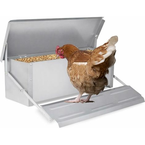 Mangeoire Poulet Mangeoire Automatique Kapazität 10kg Mangeoire zu/bei Poulet in/aus Alliage D ' Aluminium mit Mangeoire zu/bei Volaille zu/bei Pédale Automatique für Volaille (1/5)