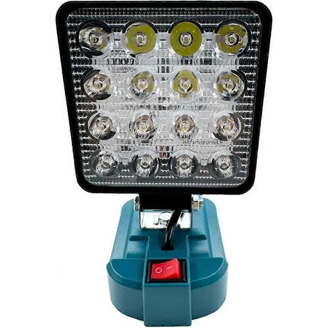 Lampe de travail LED avec projecteur pour batterie Li-Ion 18 V Makita (1/5)