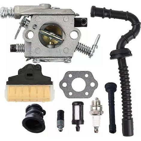 Kit de réglage du filtre à air pour carburateur MS 250, compatible avec les modèles Stihl MS250, MS21, MS23, MS25, MS210 et MS230. Pièces de rechange pour tronçonneuses. (1/5)