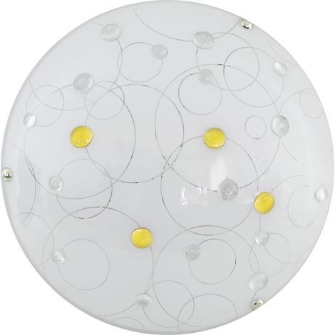 Plafoniera Candellux Astro 30cm LED 10W bianca 6500K (1/2)