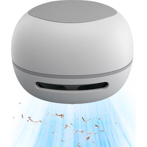 CCYKXA Mini-Tischstaubsauger, moderner tragbarer USB-Staubsauger und kabelloser, wiederaufladbarer Handstaubsauger für die Arbeitsfläche zur Entfernung von Staub und Krümeln (1/5)