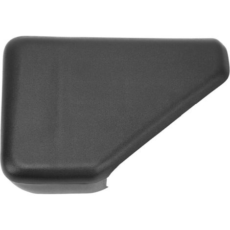Couvercle de pédale de capuchon d'extrémité de marchepied arrière droit FL3Z 16A455 BA bords ronds remplacement noir haute résistance pour Ford (1/5)