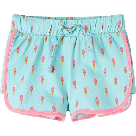 Short pour enfants avec cordon menthe clair 128 (1/5)