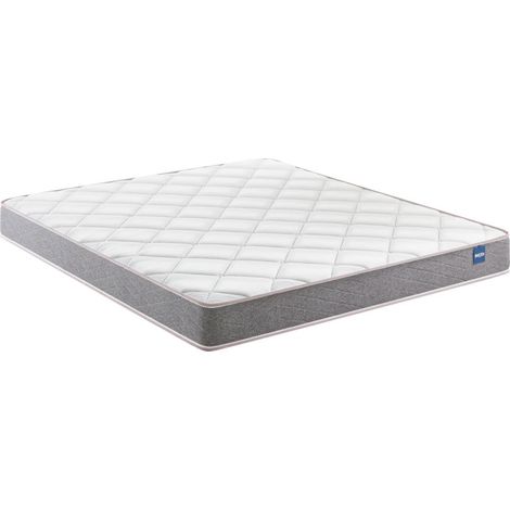 Matelas en mousse accueil ferme 19 cm – Mousse hypoallergénique – Coutil 100% polyester – Certifié Oeko-Tex – 140x190 cm – Bultex (1/5)