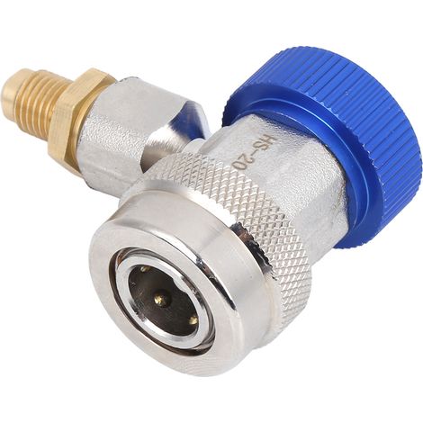 Adaptateur de raccord rapide basse pression R134A, manomètre de distribution CA, noyau de vanne d'extraction (1/5)