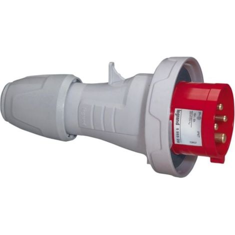 Spina mobile diritta P17 IP66/67 16A - 380V a 415V - 3P+T - LEG555328