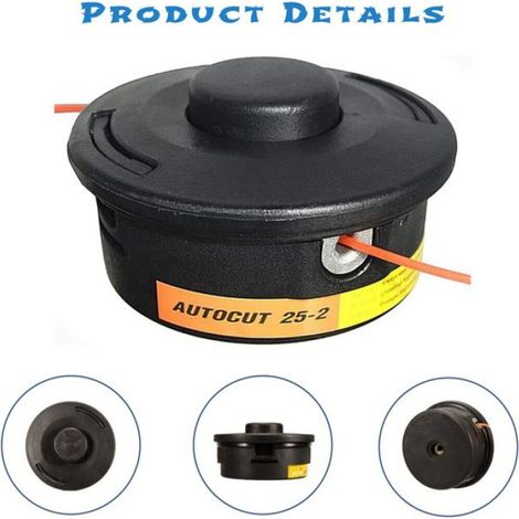Tête débroussailleuse Stihl Autocut 25–2 compatible FS55 à FS131 – Réf. 40027102108 Label (1/4)