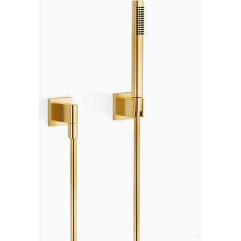 Garniture de douche flexible Dornbracht avec rosaces
