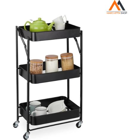 CARRELLO CIRCE 3 RIPIANI PIEGHEVOLE (1/3)