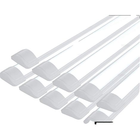 Tube LED, Énergétiquement Efficace, Performance Durable, 10PC 120CM 40W-a, Blanc Froid 6000K-a (1/2)