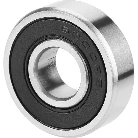 10 roulements à billes à gorge profonde étanches en caoutchouc 6000-2RS, 10 mm x 26 mm x 8 mm (1/5)