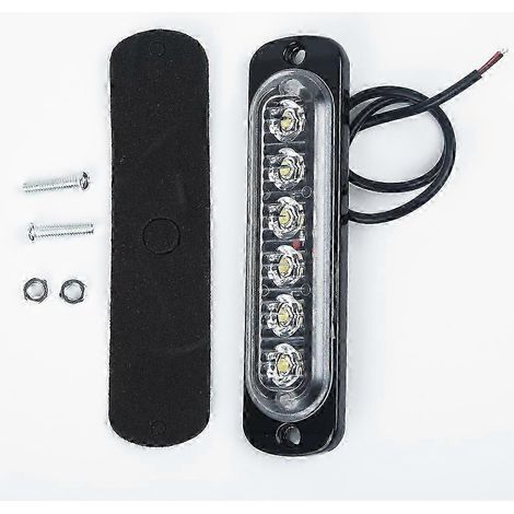 Barre lumineuse LED, phares de travail, feux de brouillard, faisceau concentré 12 V, pour véhicules tout-terrain, SUV, 4x4, voitures, bateaux, camions et quads. (1/4)