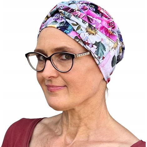 Sara 213, turbante de mujer hecho de bambú, sombrero de primavera, también después de la quimioterapia (1/5)