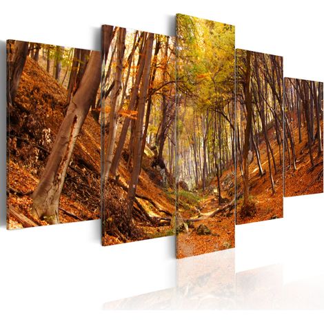 Quadro - Autunno arancione - 200x100 (1/4)