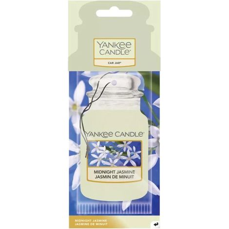 Yankee Candle Auto-Duftglas, einzelne Duftkerze „Midnight Jasmine“, 15 g