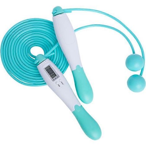 Corde à sauter numérique avec minuteur et compteur de calories pour l'entraînement en salle de sport (1/5)