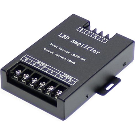 IluminaShop - Amplificador de Senal para Tiras LED 1224V DC RGB