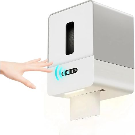 Distributeur automatique d'essuie-mains Cocoarm, porte-rouleau mural (1/5)