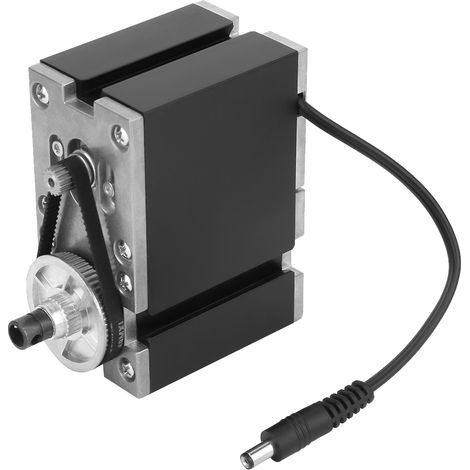 Moteur à engrenages 60W 12V en alliage d'aluminium haute puissance pour micro machine-outil polyvalente (1/5)