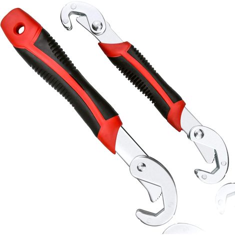 Clé Allen 2 pièces, jeu de clés à molette, pince à écrou multifonction pour clé à molette 6-32 MM (1/2)