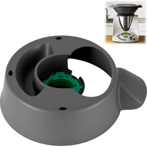 TM 31 Pied de bol mélangeur noir de rechange pour robot de cuisine Vorwerk Thermomix, TM31 - En plastique - Thermоmix TM31 - Pièces de rechange (1/5)